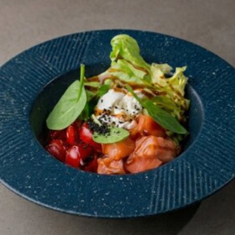 Поке с лососем