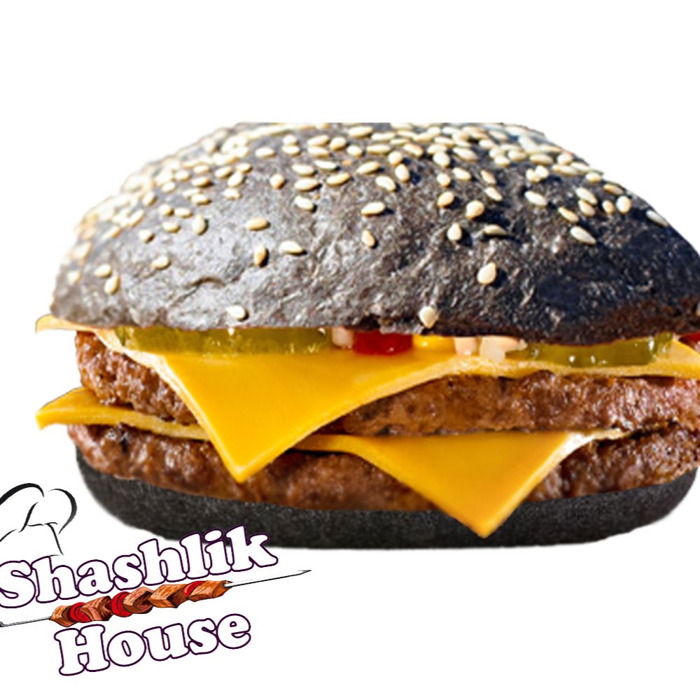 Двойной блэк чизбургер