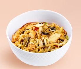 Удон с морепродуктами
