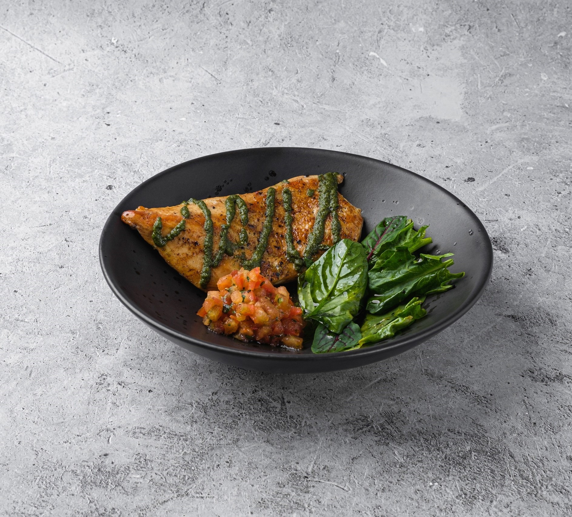 Куриная грудка гриль с паровым рисом