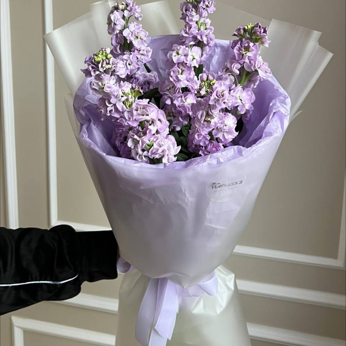 Моно букет из маттиолы (предзаказ)