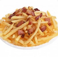 Картофель фри с беконом