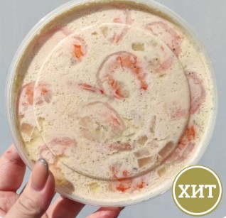 Креветки в Сливочном соусе