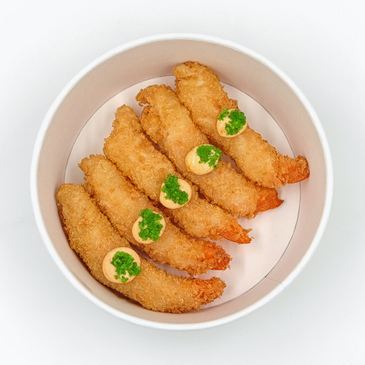 Креветки темпура