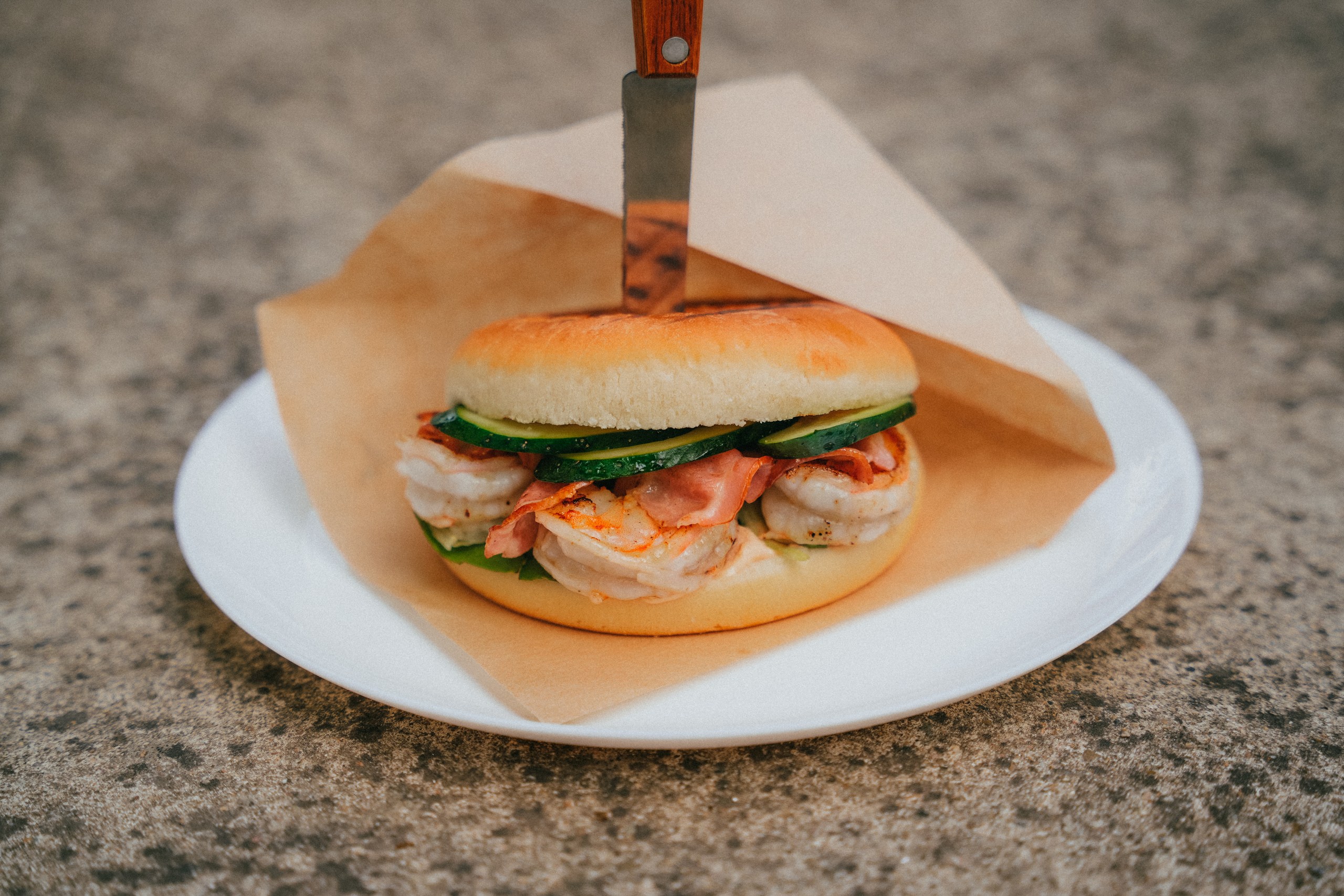 Бургер Креветка-Чили