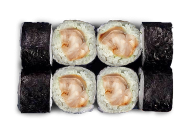 Маки с угрем
