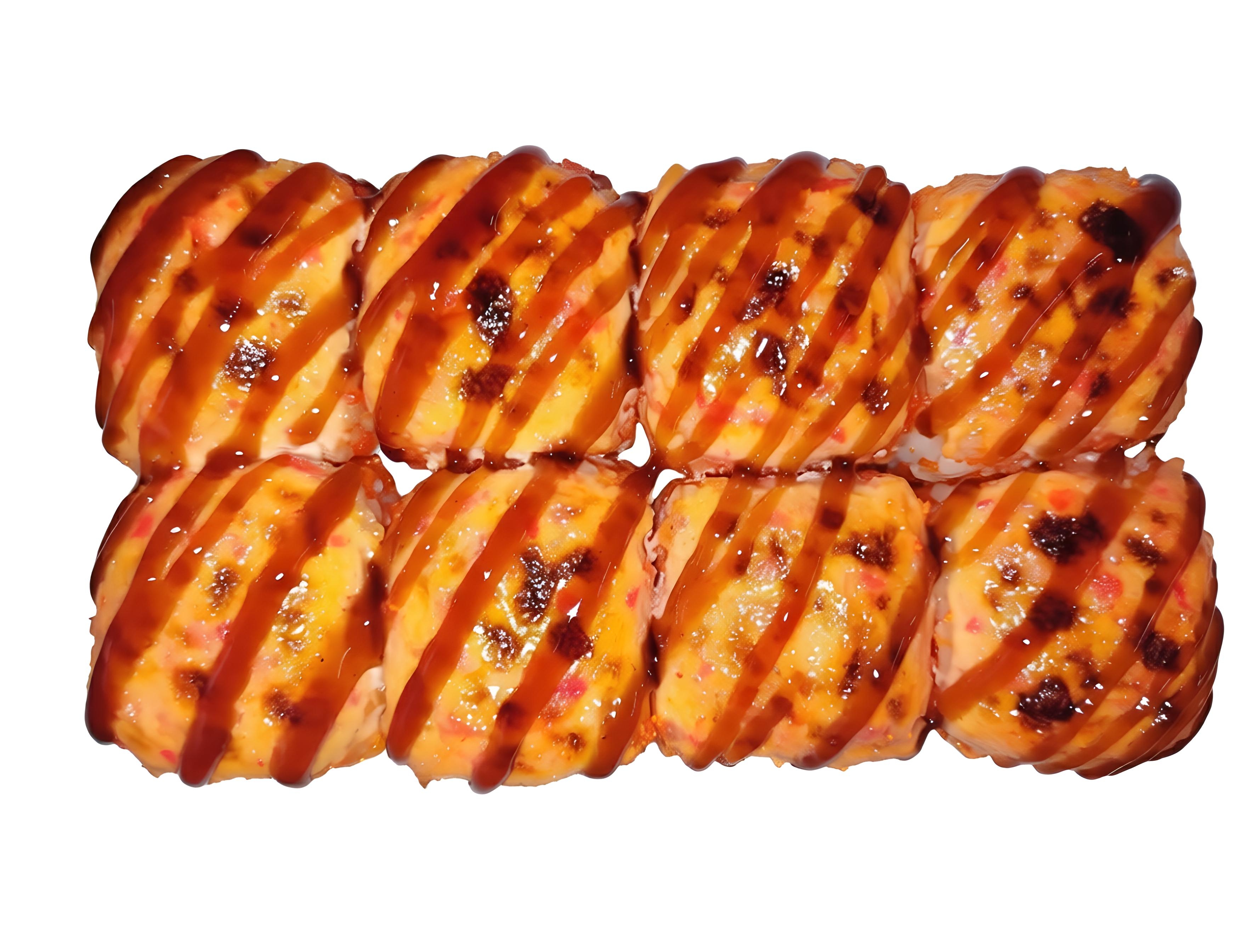 Имбирный ролл с креветкой (острый)