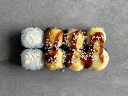 Мини-ролл запеченный краб