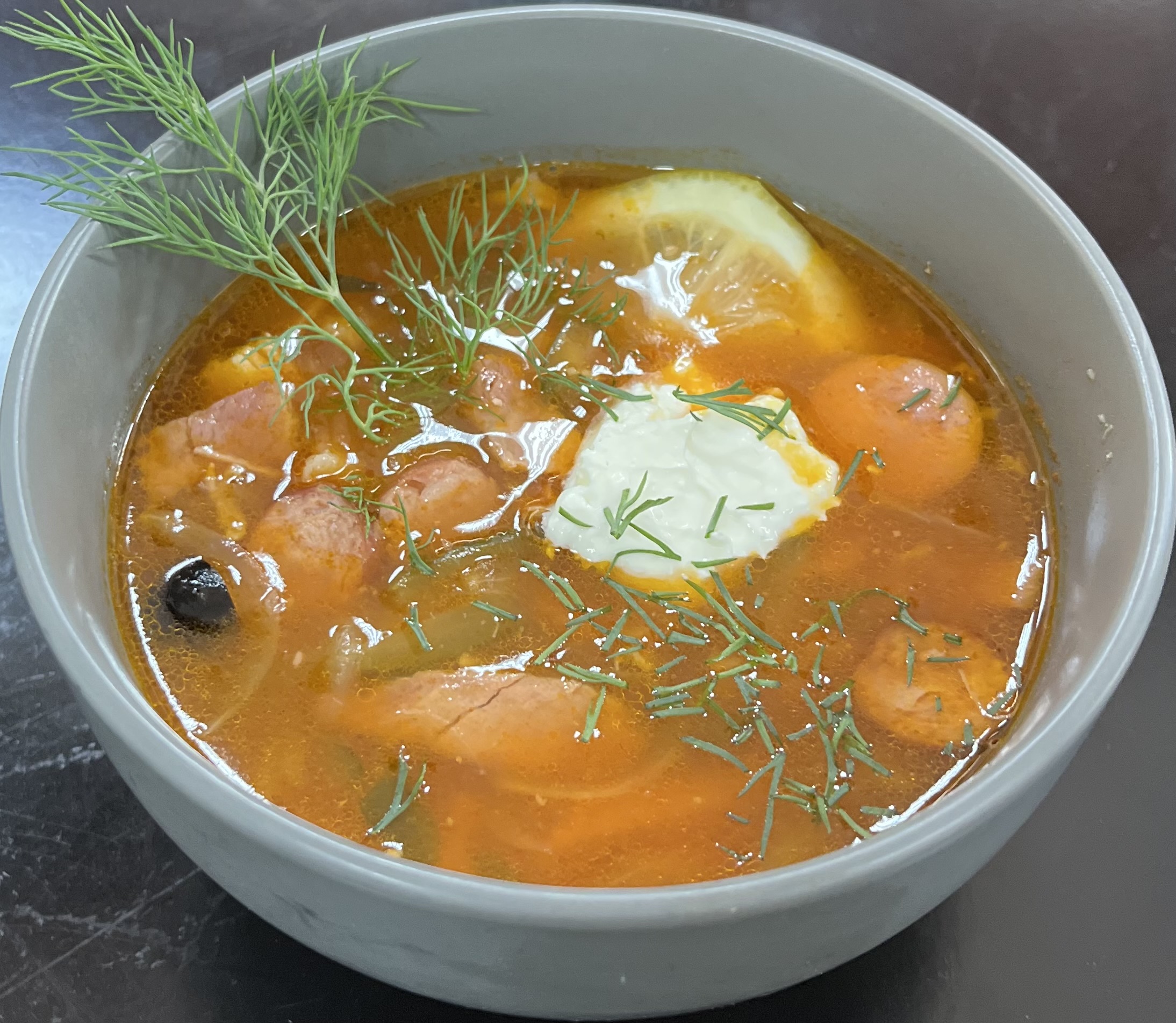 Солянка мясная