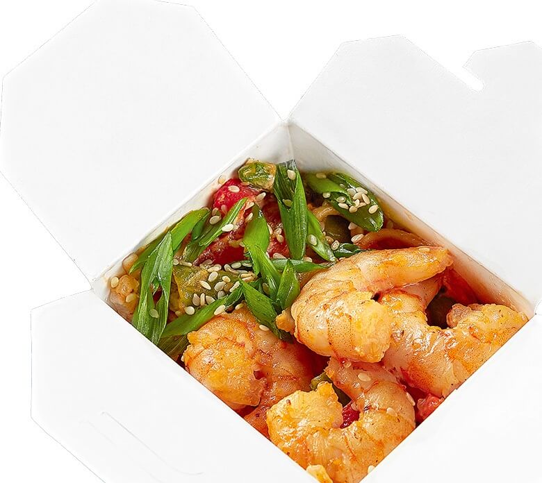 Wok Удон морской