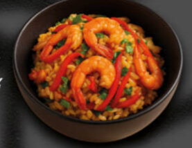 Рис с креветками