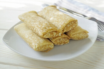 Блинчики с мясом