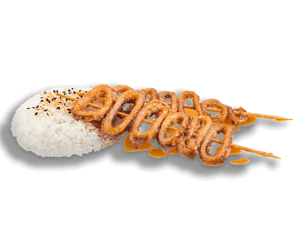 Якитори из кальмара