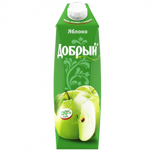 Сок "Добрый" яблоко 1 л.