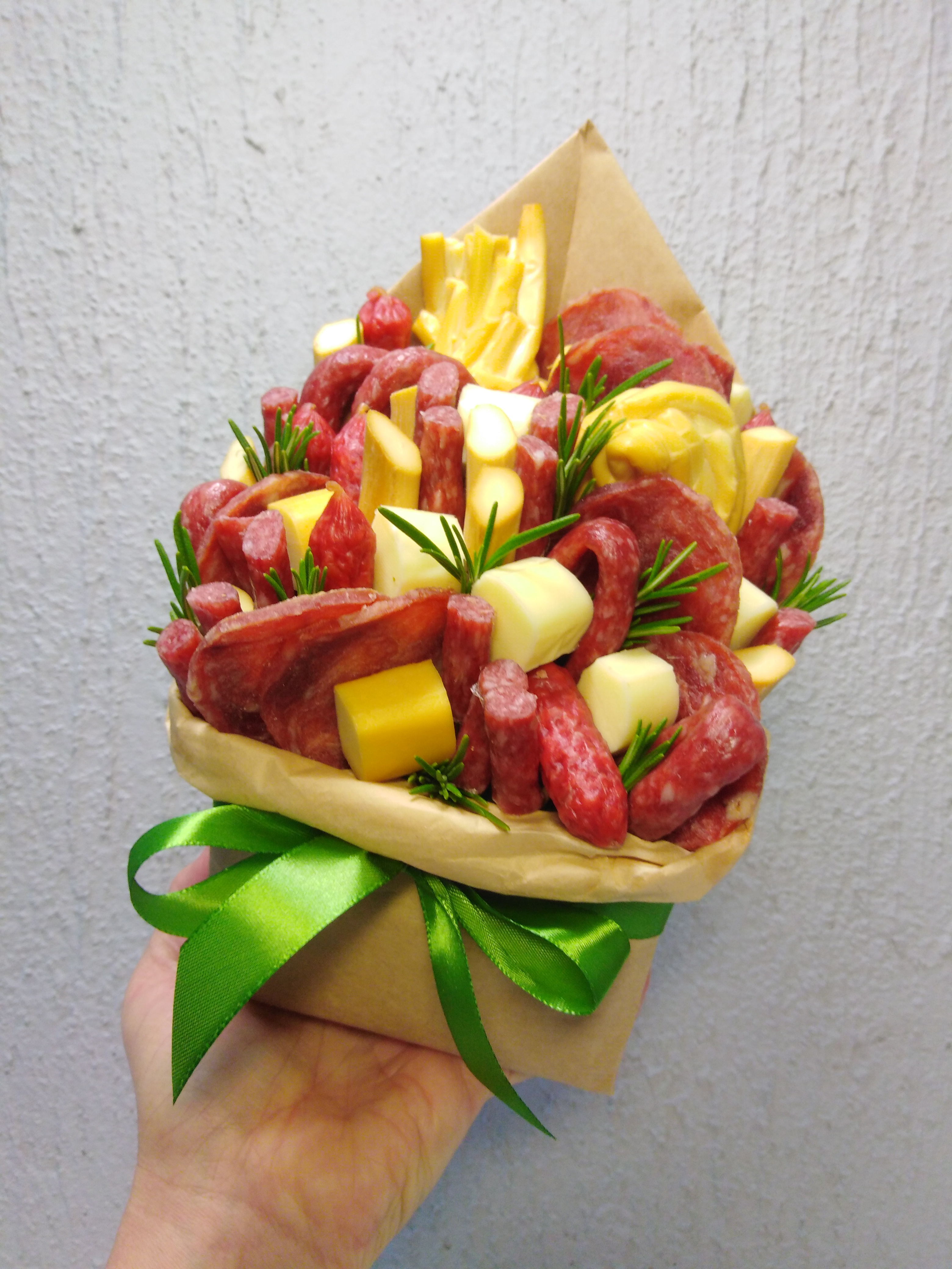 Мини-конверт сырно-колбасный 7*11см