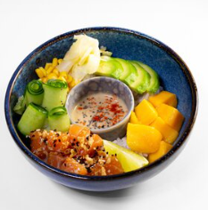 Поке с мурманской семгой