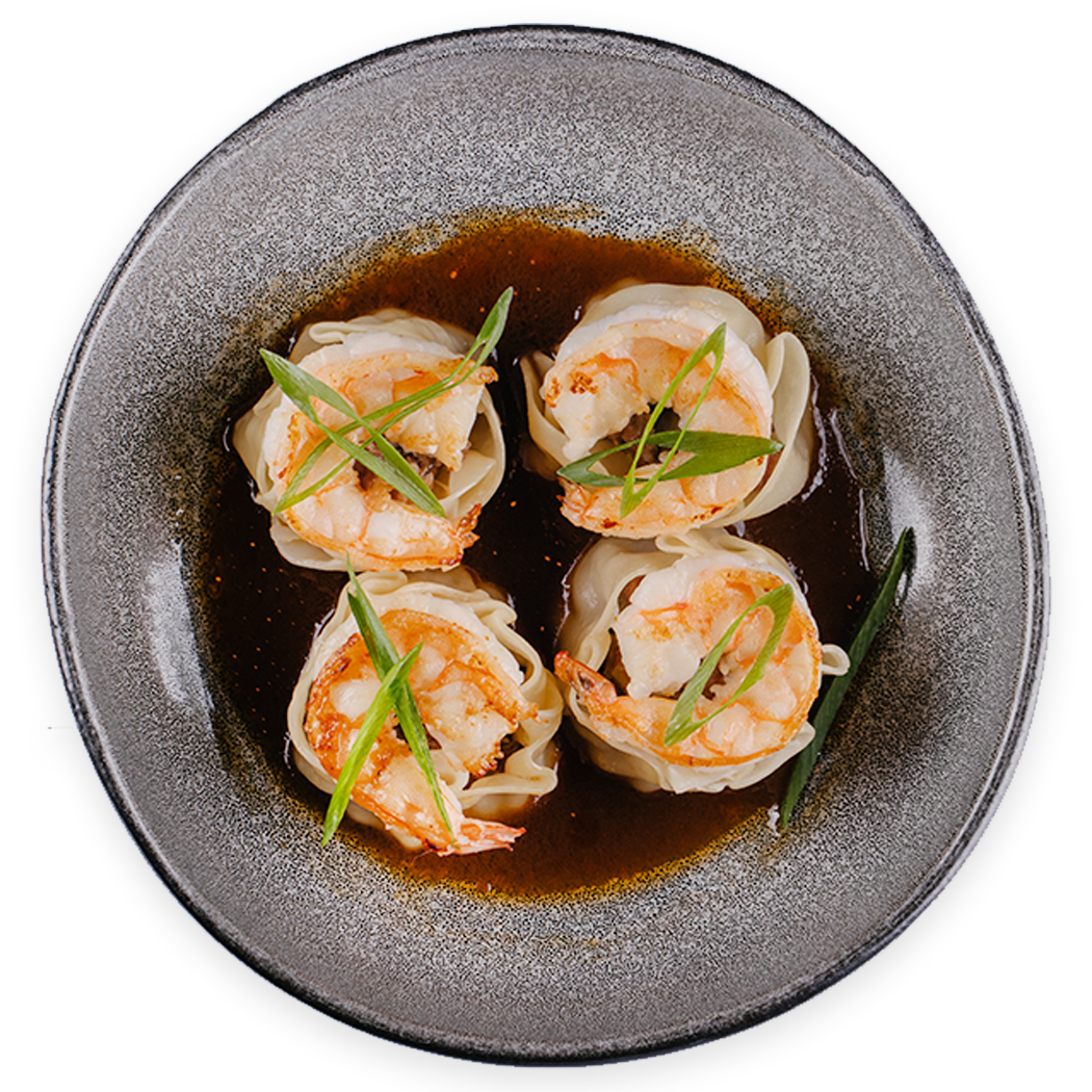 Сиу май со свининой и креветкой