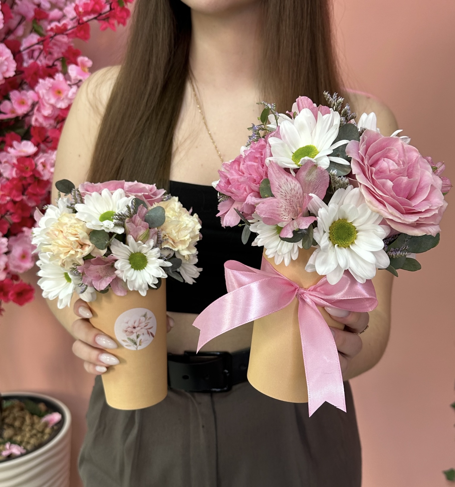 Композиция в стаканчике в ассортименте 