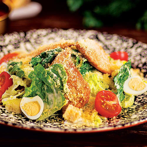 Цезарь с курицей