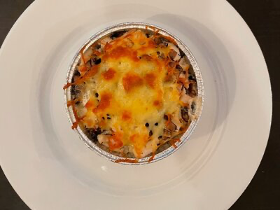 Жюльен с курицей и грибами