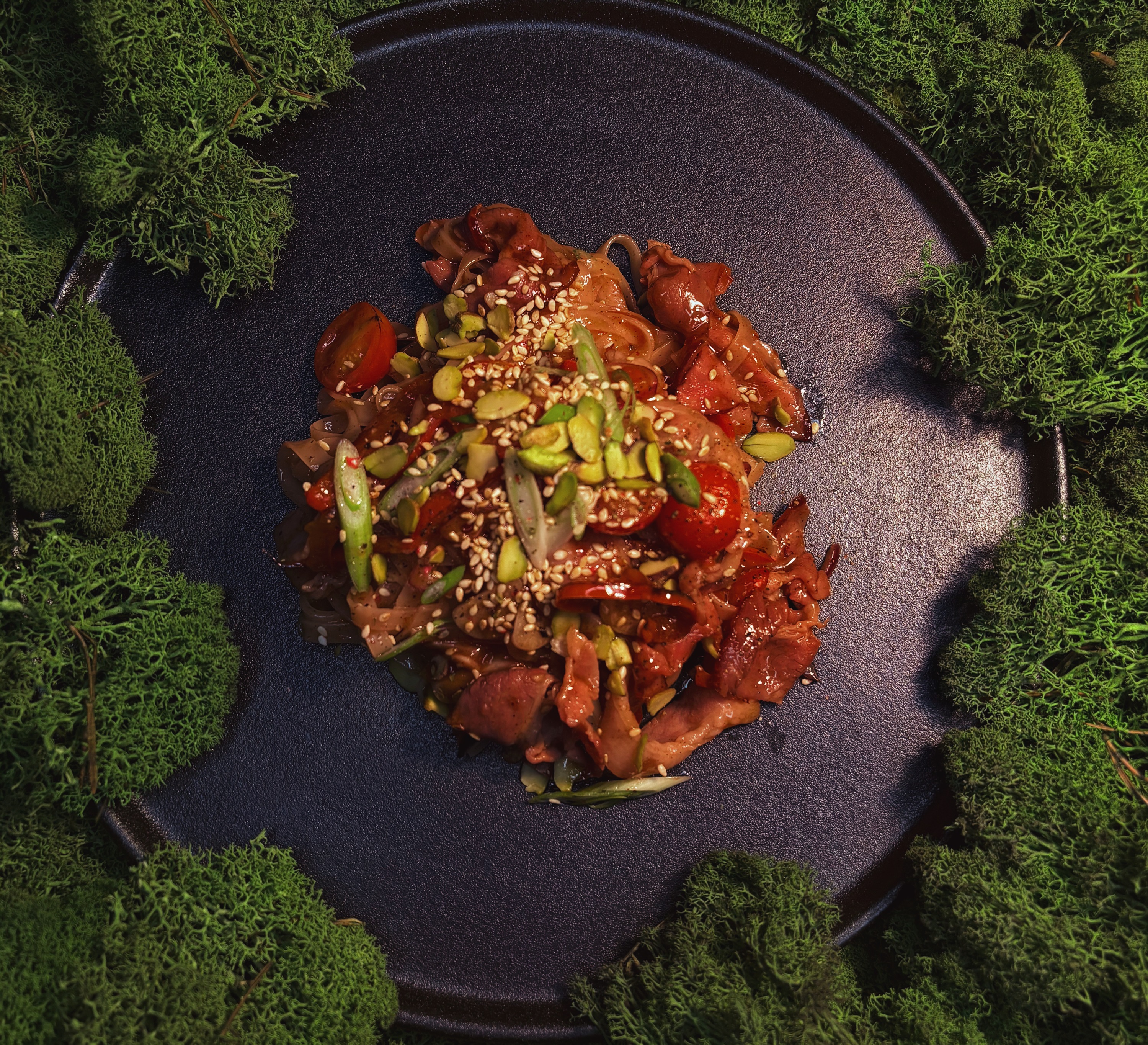 Stir-Fry с беконом