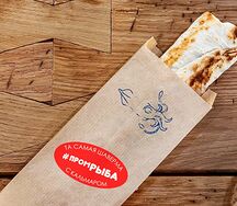 Шаверма с кальмаром