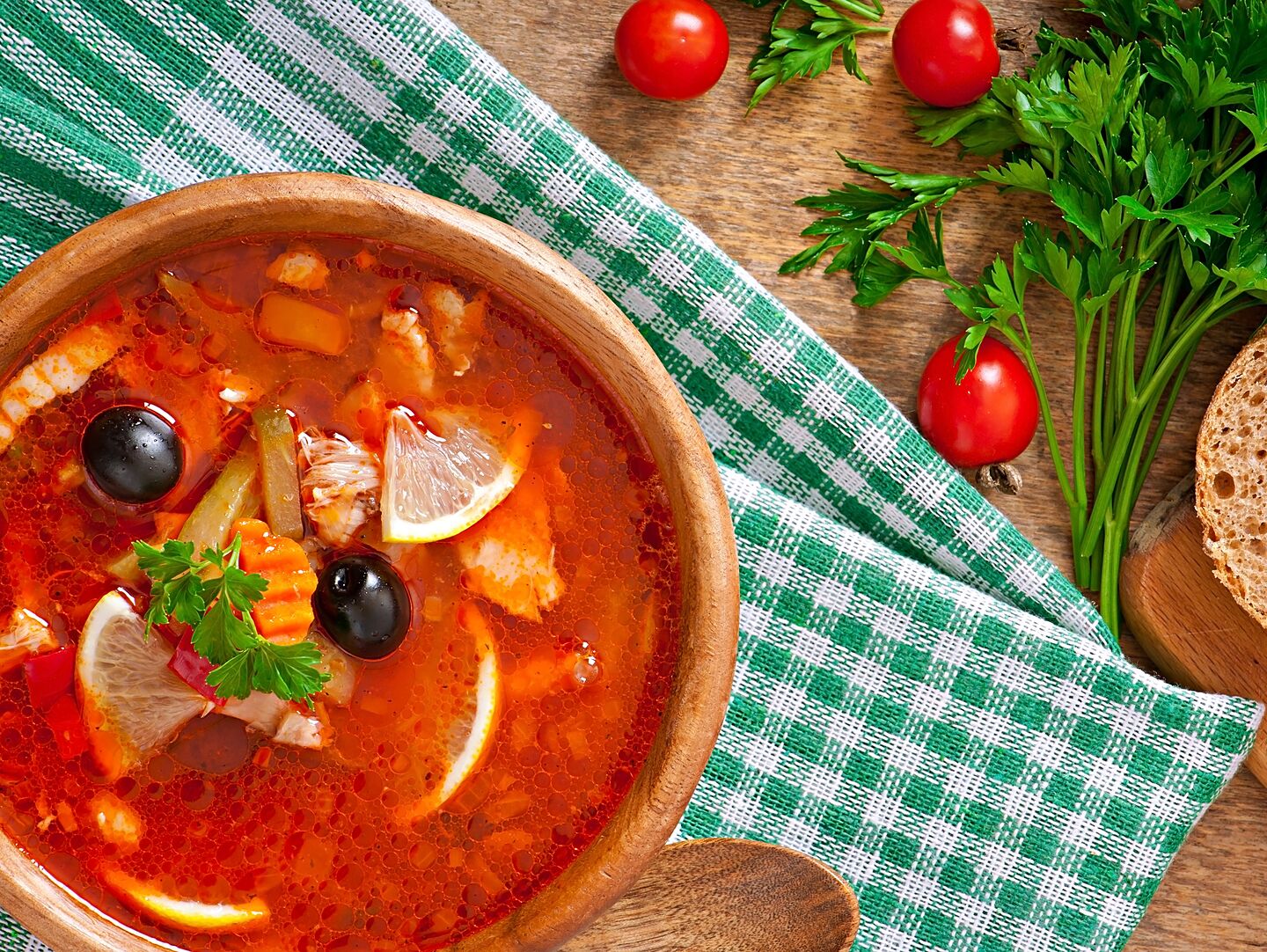 Солянка мясная традиционная