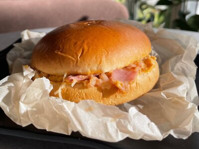 Бургер с беконом