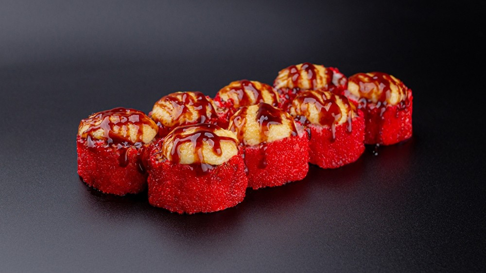 Запеченный лосось-авокадо