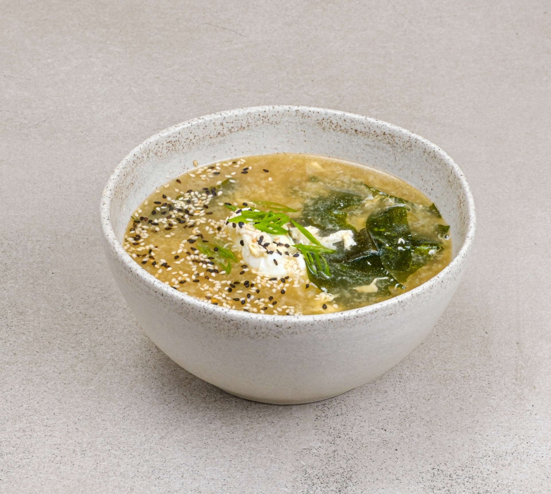 Мисо с яйцом