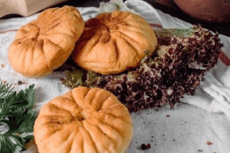 Перемяч с мясом (дрожжевое тесто)