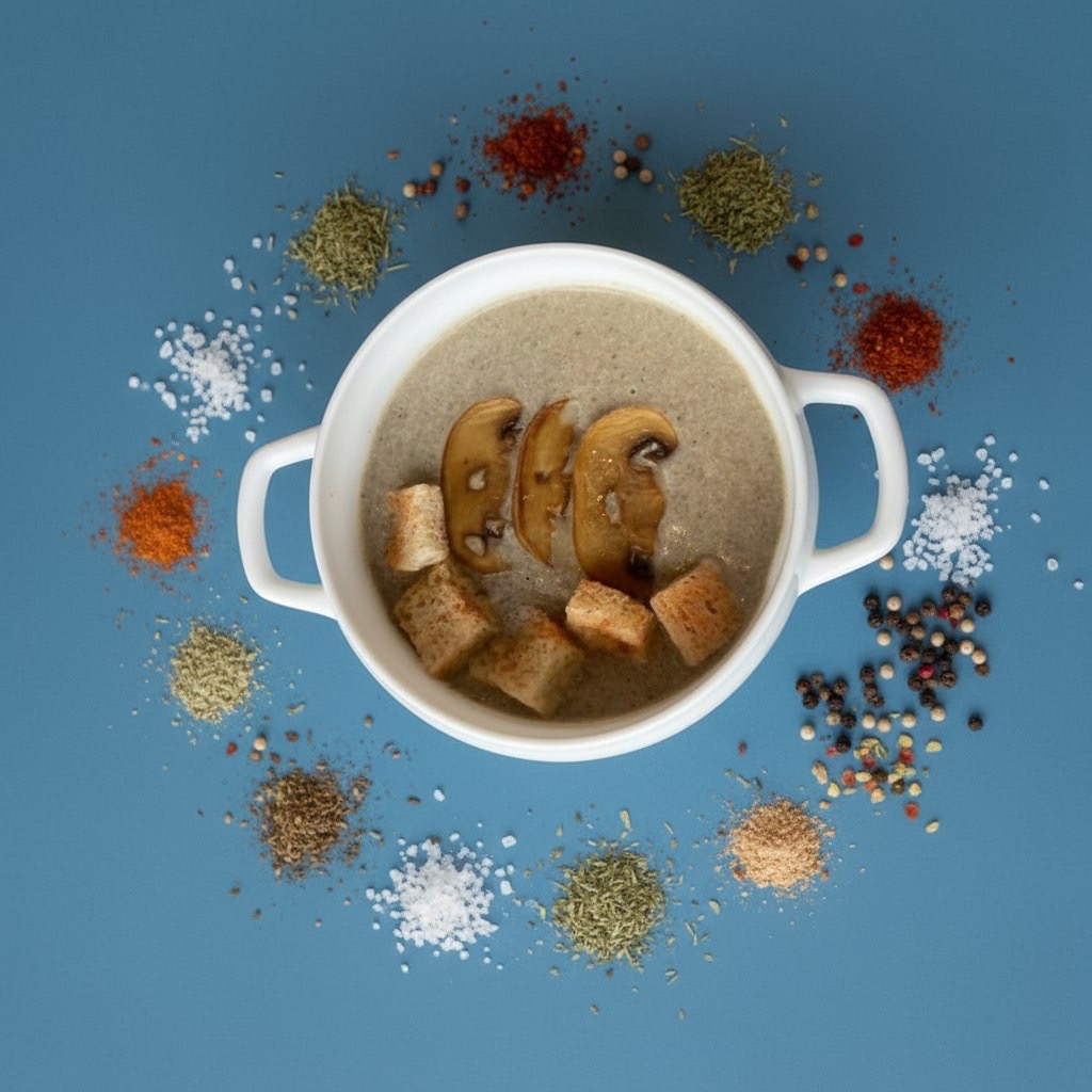 Грибной крем-суп