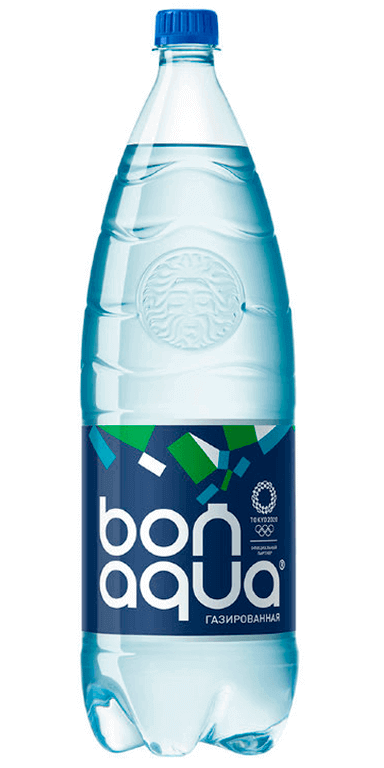 Вода Bon Aqua газ 1 л