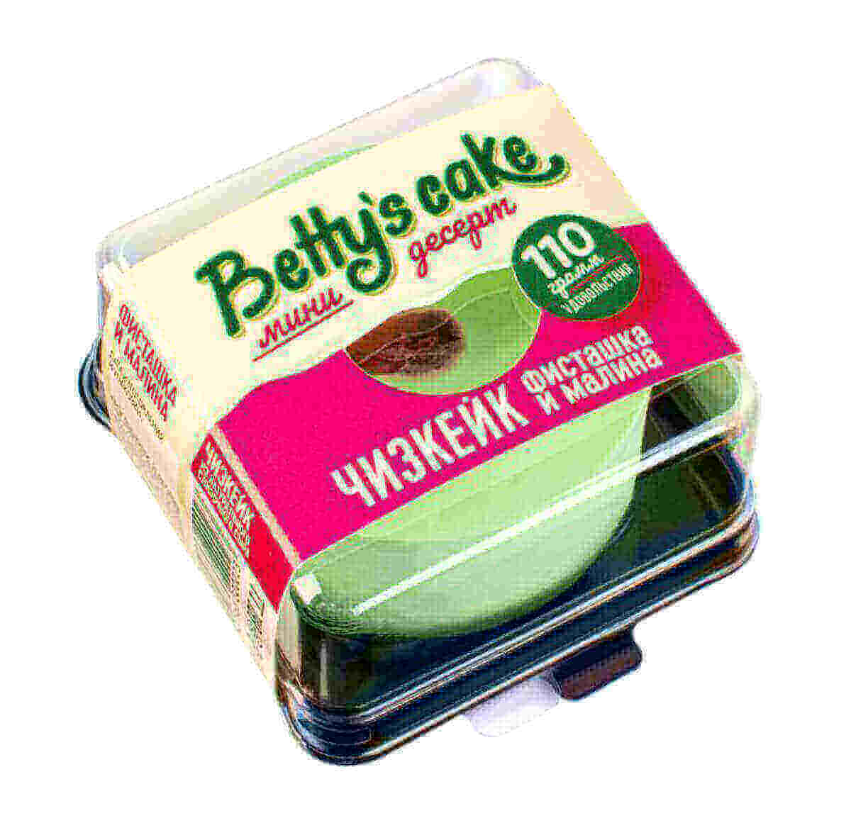 Чизкейк Фисташка - малина "Betty's Cake"