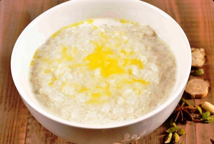 Молочная каша с рисом