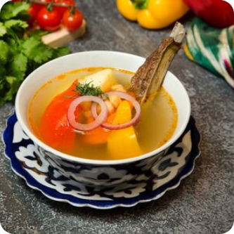 Шурпа с бараниной