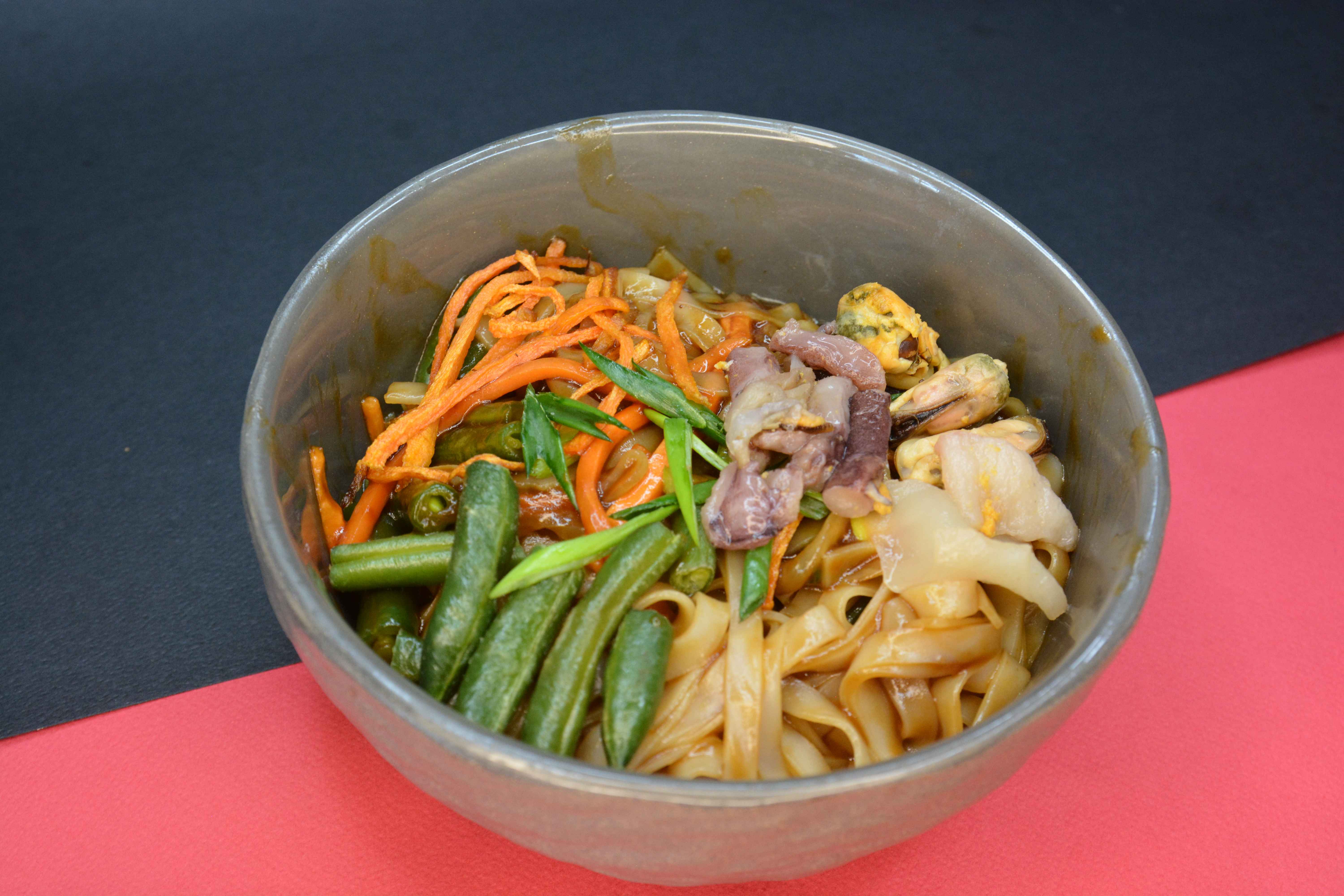 Wok c Морепродуктами