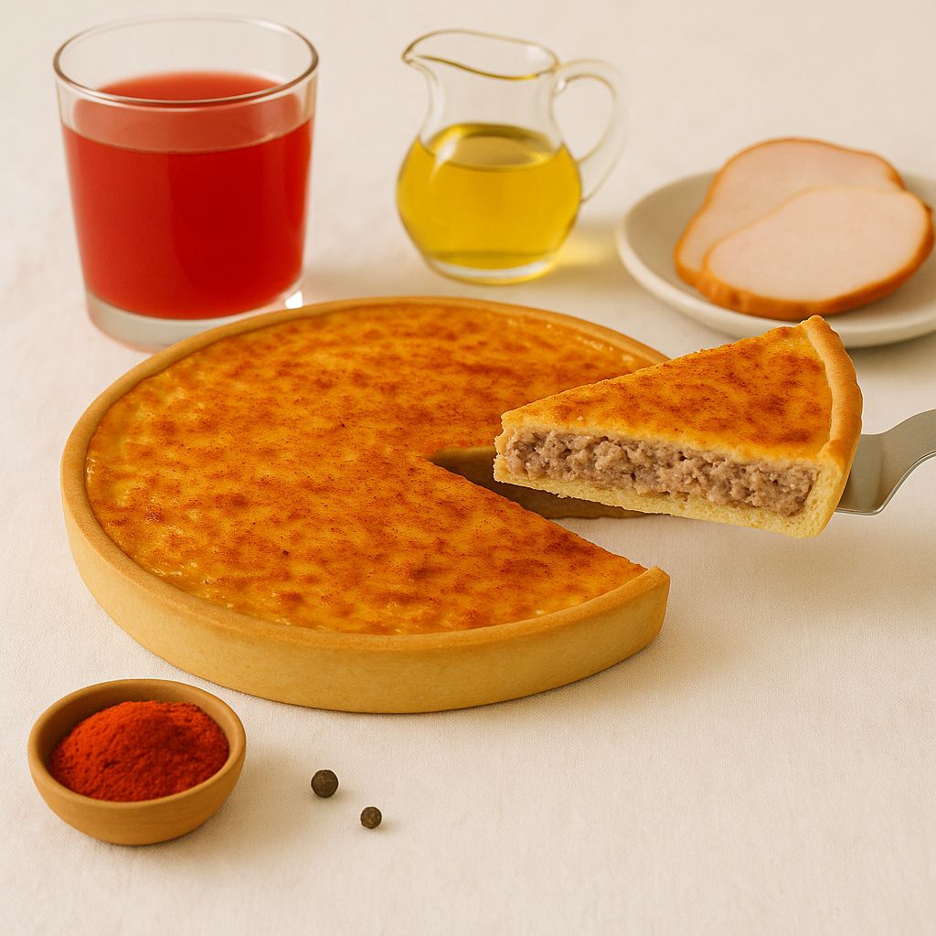 Мясной с фаршем из отборной говядины и свинины, средний