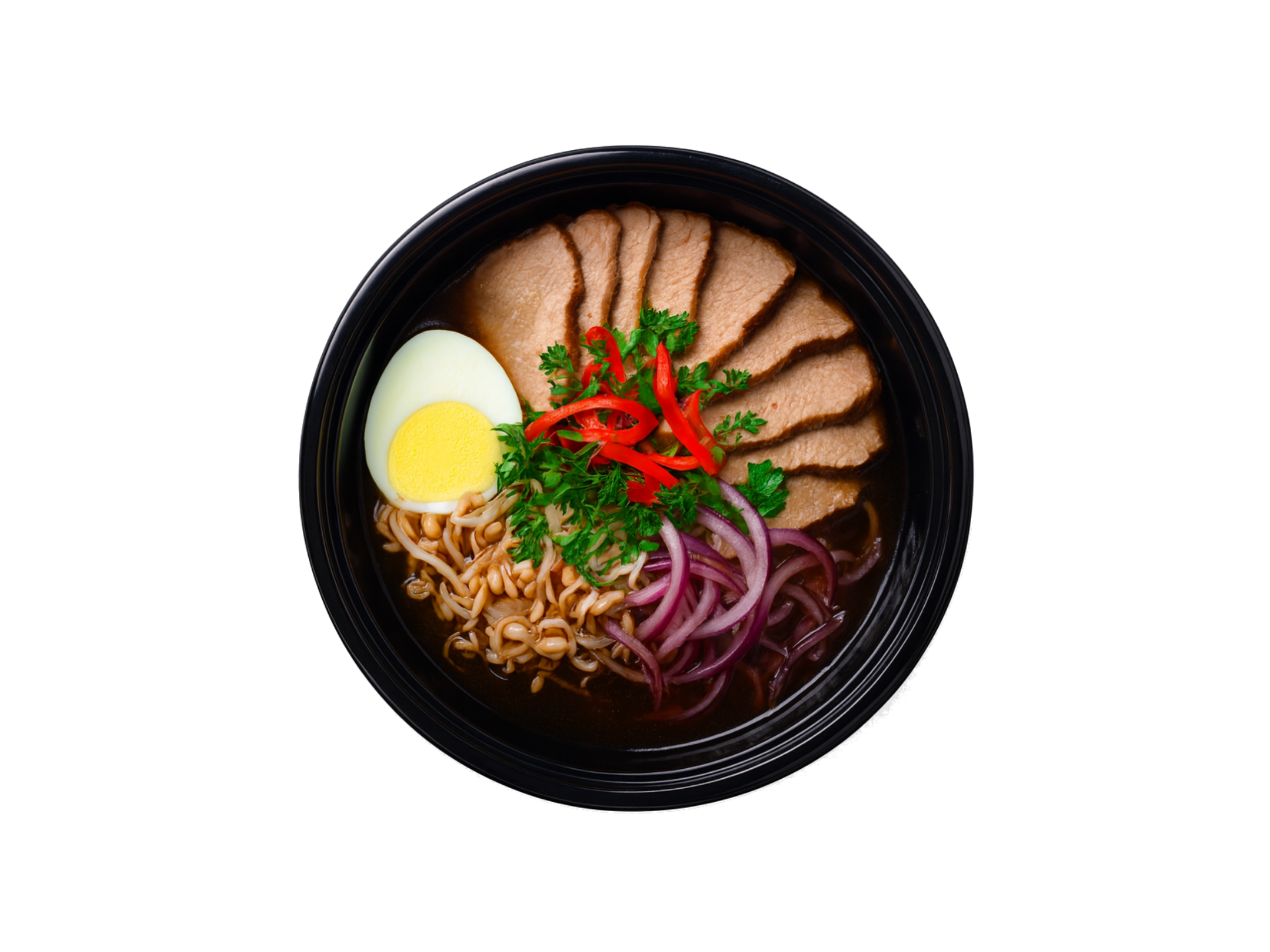 Рамен с телятиной