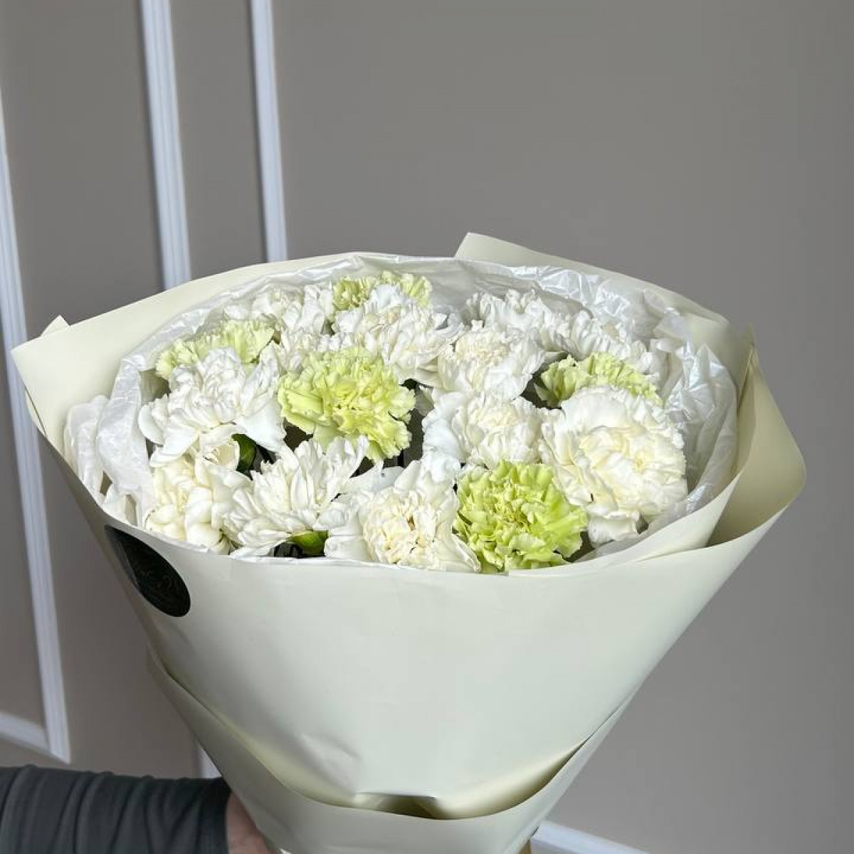 Моно букет из диантусов (предзаказ)