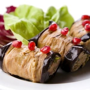 Баклажаны с грецким орехом