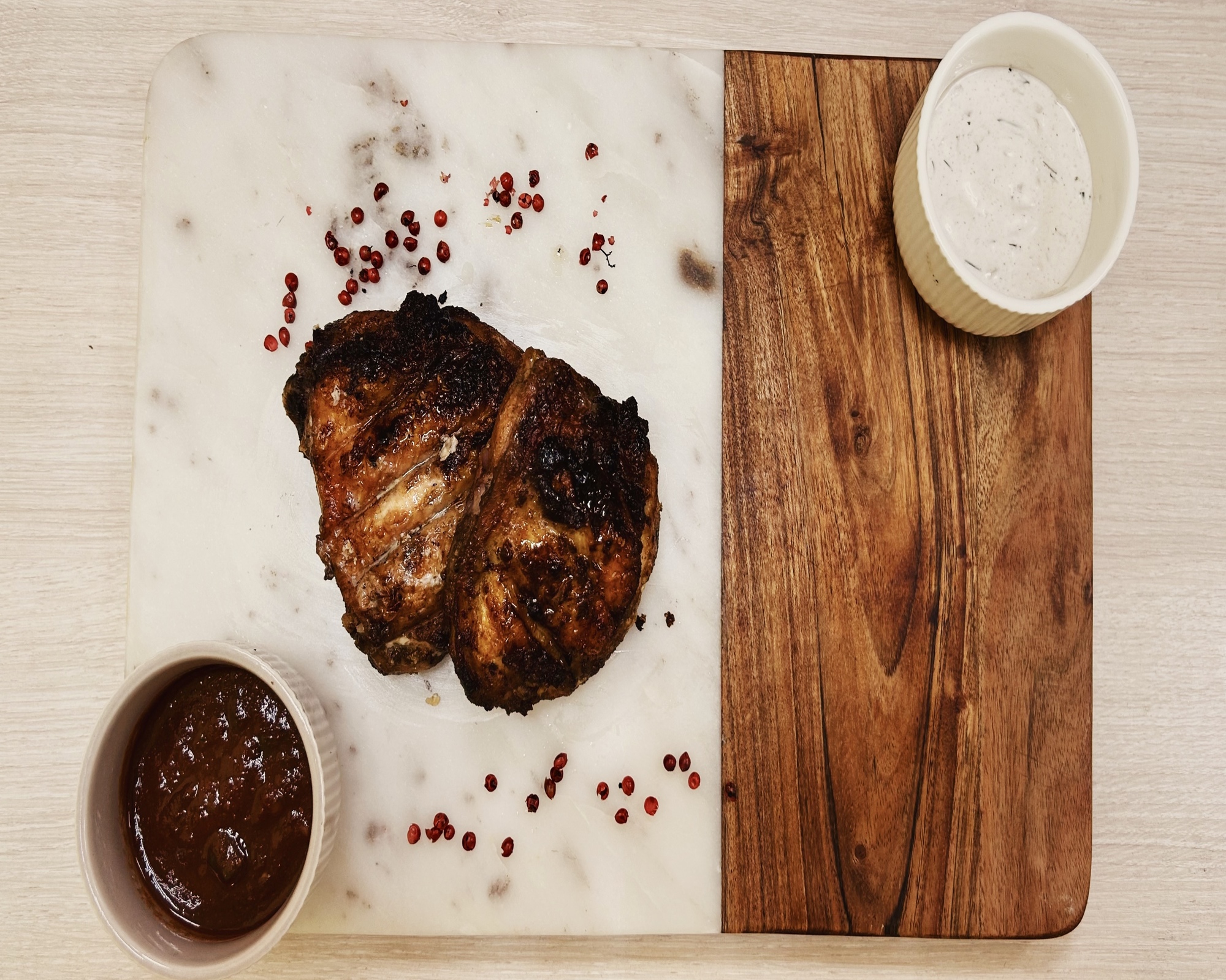 Шашлык из куриных бедер