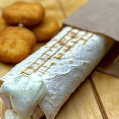 Шаурма с наггетсами