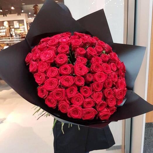 Будет из красных роз 