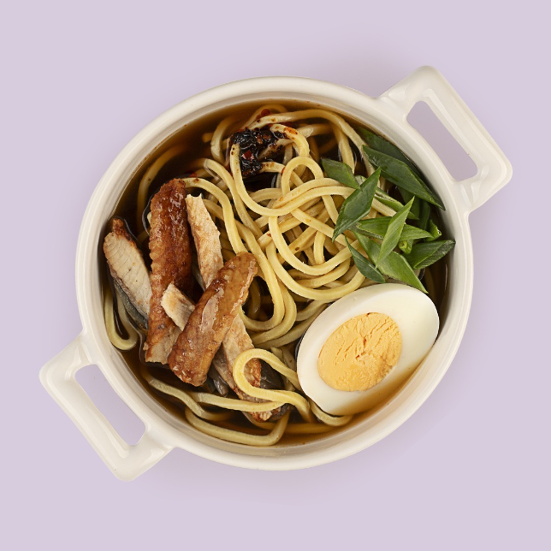 Суп Рамен с угрём