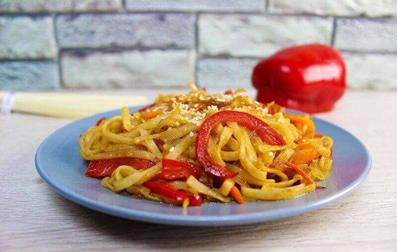 WOK с овощами