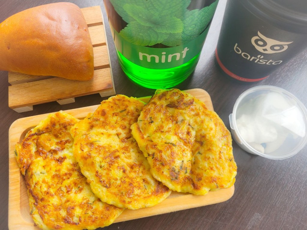 Оладьи кабачковые