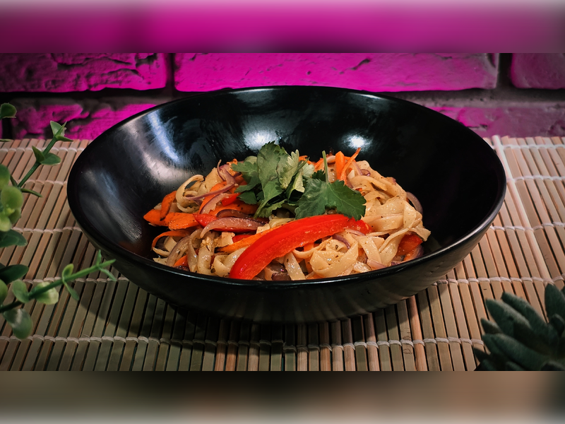 Паста Песто с Овощами