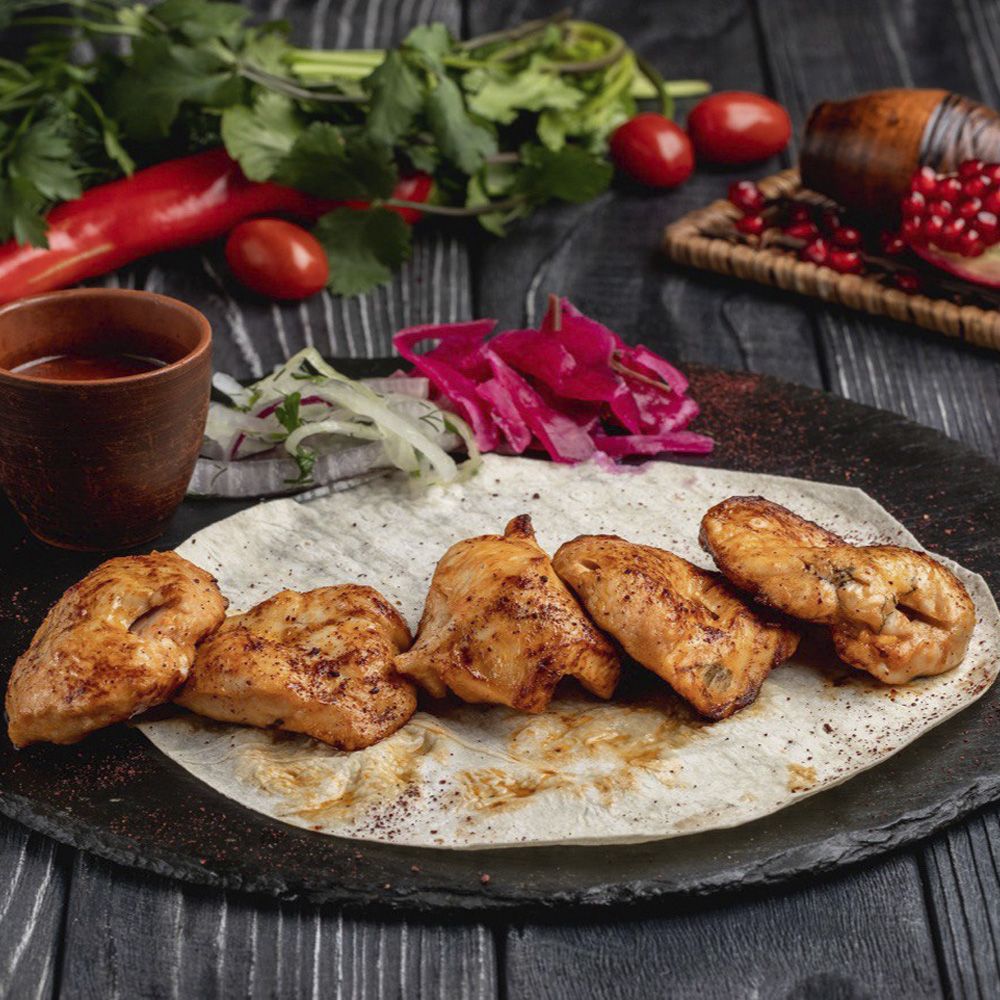 Шашлык из куриного филе