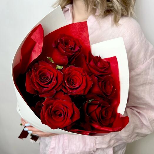 Букет «Моя ненаглядная» из эквадорских роз